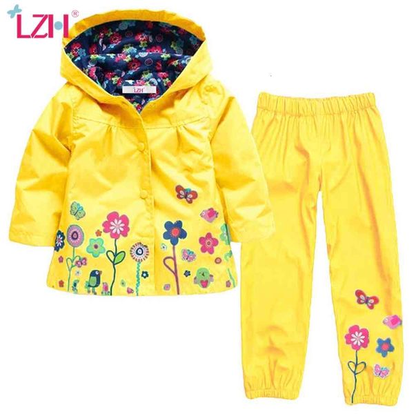 girl's dresses lzh spring baby girl raincoats jacket+pants 2pcs set kids clothes boys sport suit for girls children clothing c0228, Red;yellow
girl's dresses lzh spring baby girl raincoats jacket+pants 2pcs set kids clothes boys sport suit for girls children clothing c0228, Red;yellow