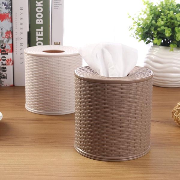 tissue boxes & napkins round container living room bedroom gift napkin holder home toilet paper storage deskel decorative box dustproof
tissue boxes & napkins round container living room bedroom gift napkin holder home toilet paper storage deskel decorative box dustproof