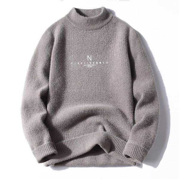 men's sweaters mink -like wool men 's round neck thickened sweater clothing chenille tide autumn and winter, White;black
men's sweaters mink -like wool men 's round neck thickened sweater clothing chenille tide autumn and winter, White;black