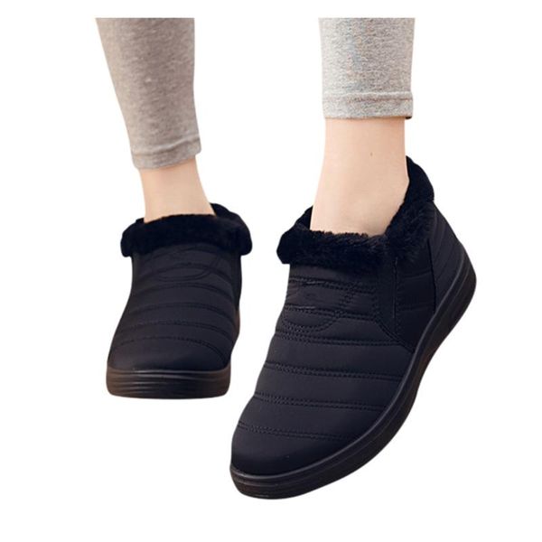 boots sagace shoes snow for women round toe slip-on zapatos de mujer flat ankle solid color, Black
boots sagace shoes snow for women round toe slip-on zapatos de mujer flat ankle solid color, Black