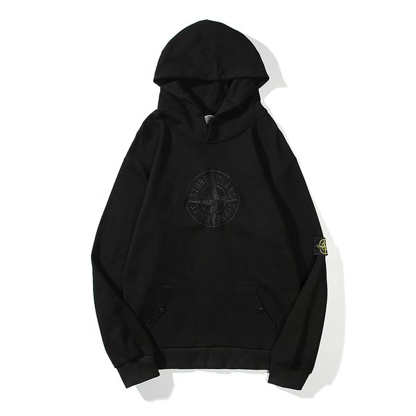 street hip style 2020 stone hop high embroidery hooded terry kangaroo pocket sweater couple island, Black
street hip style 2020 stone hop high embroidery hooded terry kangaroo pocket sweater couple island, Black
