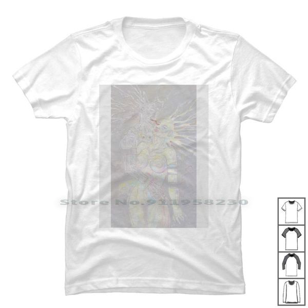 men's t-shirts the collector t shirt 100% cotton surrealism painting olle mare art to sm, White;black
men's t-shirts the collector t shirt 100% cotton surrealism painting olle mare art to sm, White;black
