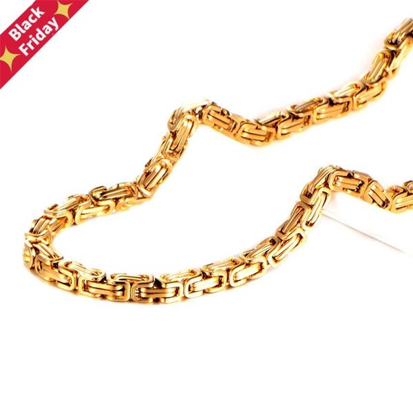 chains fashion men stainless steel chain necklace gold color byzantine punk necklaces pendants male jewelry accessories, Silver
chains fashion men stainless steel chain necklace gold color byzantine punk necklaces pendants male jewelry accessories, Silver