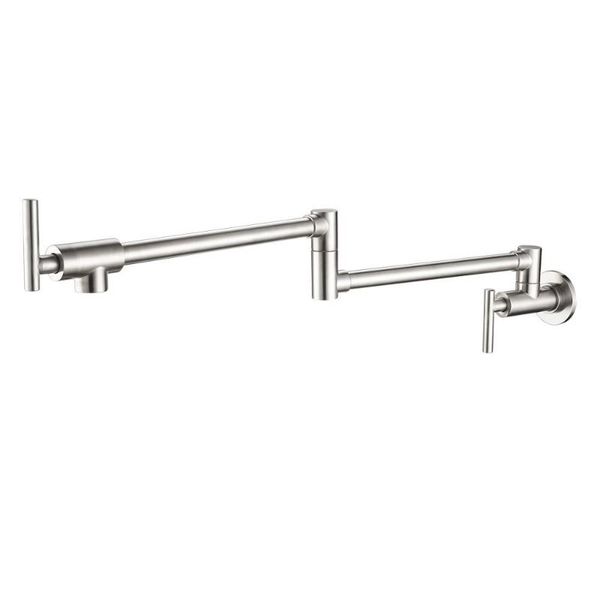 kitchen faucets pot filler folding stretchable double joint swing arm chrome wall mount faucet single hole two handle fauce't
kitchen faucets pot filler folding stretchable double joint swing arm chrome wall mount faucet single hole two handle fauce't