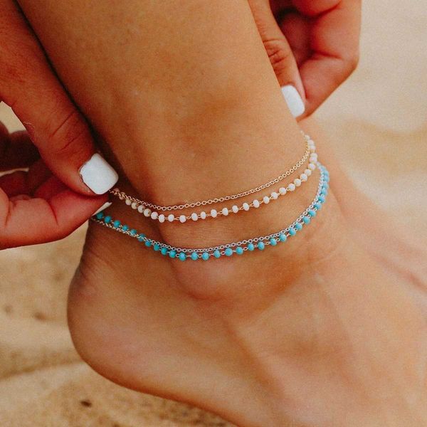 fashion accessory 2020 jewelry bohemian wind grass green white rice bead foot chain for men and women 1x4aw, Red;blue
fashion accessory 2020 jewelry bohemian wind grass green white rice bead foot chain for men and women 1x4aw, Red;blue