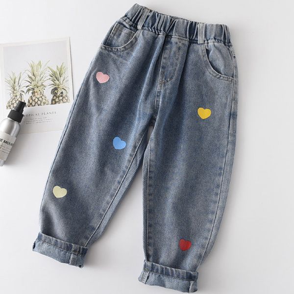 menoea kids casual jeans 2021 new autumn spring girls boys fashion jeans children lovely heart print leggings for 2 6 years, Blue
menoea kids casual jeans 2021 new autumn spring girls boys fashion jeans children lovely heart print leggings for 2 6 years, Blue