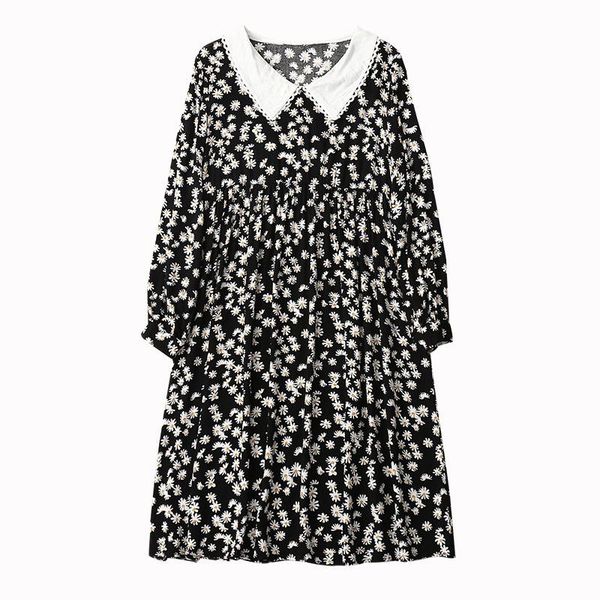 maternity dresses clothes little daisy fold-down collar dress autumn mid-length out freaky elegant versatile fashion skirt wholesale, White
maternity dresses clothes little daisy fold-down collar dress autumn mid-length out freaky elegant versatile fashion skirt wholesale, White