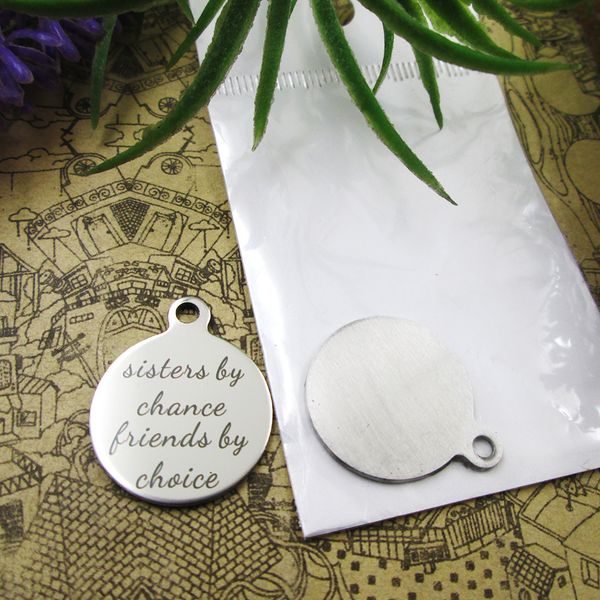 40pcs--stainless steel charms"sisters by chance friends b choice" more style choosing diy pendants fo necklace, Bronze;silver
40pcs--stainless steel charms"sisters by chance friends b choice" more style choosing diy pendants fo necklace, Bronze;silver