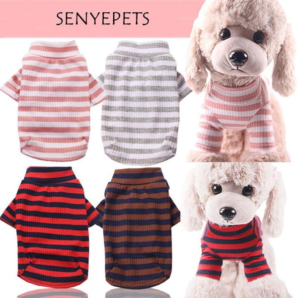 dog apparel pet fashion striped soft 100% cotton clothes spring summer sweater for small dogs dc745
dog apparel pet fashion striped soft 100% cotton clothes spring summer sweater for small dogs dc745