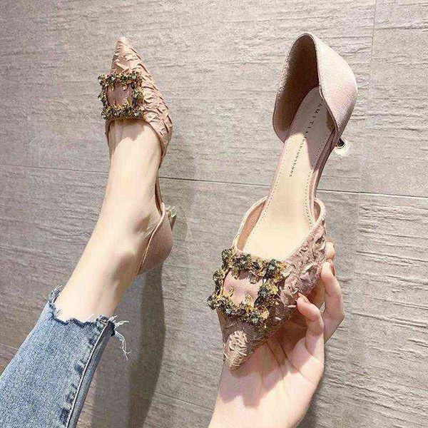 women's formal shoes 2021 spring high heels, hollow pointed single shoes dign sense, minority low heel sandals, women, Black
women's formal shoes 2021 spring high heels, hollow pointed single shoes dign sense, minority low heel sandals, women, Black