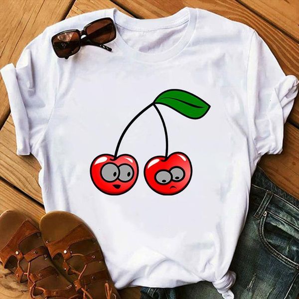 Summer Short Sleeve Cherry Print Mens Tops Fashion Lady Ladies Men And Womens Graphic Female Tee, White;black
Summer Short Sleeve Cherry Print Mens Tops Fashion Lady Ladies Men And Womens Graphic Female Tee, White;black