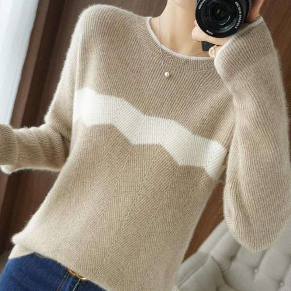 women's sweaters autumn and winter woolen sweater ladies round neck long-sleeved pullover 100% cashmere, White;black
women's sweaters autumn and winter woolen sweater ladies round neck long-sleeved pullover 100% cashmere, White;black