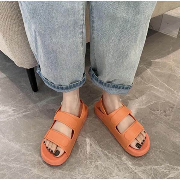 sandals women flats shoes platform casual ladies summer candy color buckle strap pvc fashion female beach footwear 2021, Black
sandals women flats shoes platform casual ladies summer candy color buckle strap pvc fashion female beach footwear 2021, Black