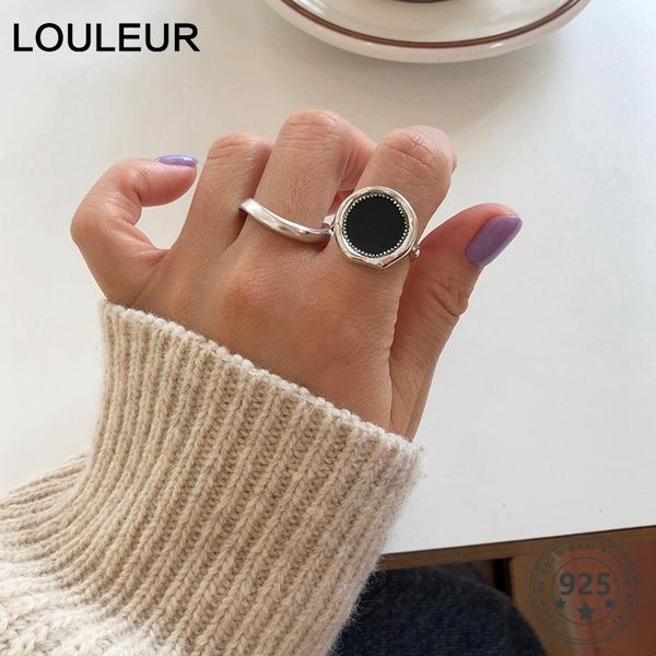 cluster rings louleur real 925 sterling silver geometric minimalist black glue irregular for women fashion female fine jewelry, Golden;silver
cluster rings louleur real 925 sterling silver geometric minimalist black glue irregular for women fashion female fine jewelry, Golden;silver