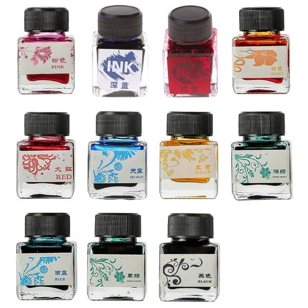 25ml bottled glass smooth writing fountain pen ink refill school student stationery office supplies 11 colors refills, Black;red
25ml bottled glass smooth writing fountain pen ink refill school student stationery office supplies 11 colors refills, Black;red