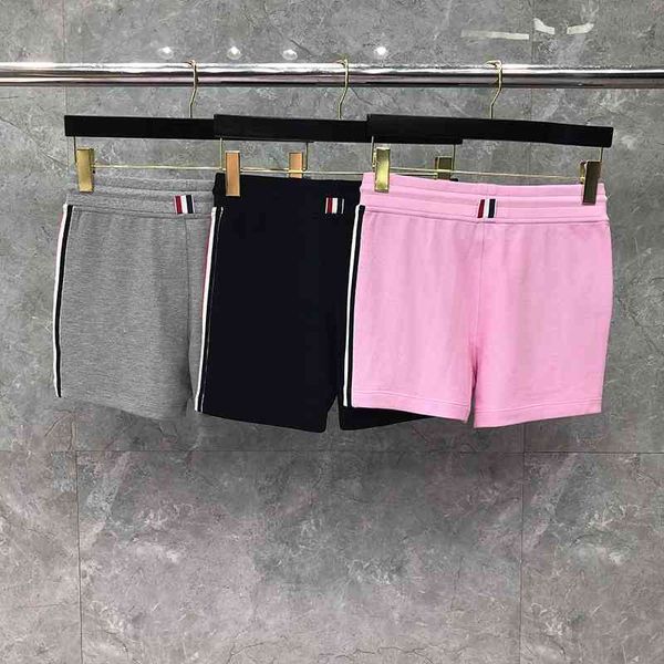 shorts fashion tb brand women summer cotton casual sports trousers solid striped shorts jogger track 7lcr, White;black
shorts fashion tb brand women summer cotton casual sports trousers solid striped shorts jogger track 7lcr, White;black