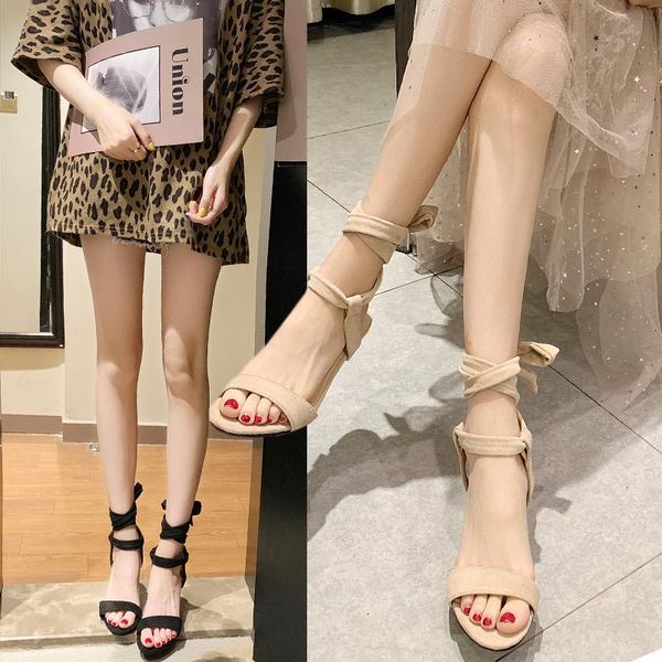 sandals women 2021 summer mid-heeled high heels round head women's straps open toe roman shoes z734, Black
sandals women 2021 summer mid-heeled high heels round head women's straps open toe roman shoes z734, Black