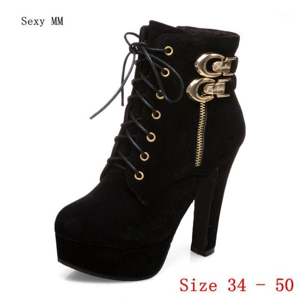 boots spring autumn high heel shoes women ankle platform woman short plus size 34 - 40 41 42 43 44 45 46 47 48 49 501, Black
boots spring autumn high heel shoes women ankle platform woman short plus size 34 - 40 41 42 43 44 45 46 47 48 49 501, Black