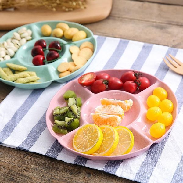 wheat straw plaid blocks fruit plate round five grid fruits compartment snack nut factory in stock container storage bottles & jars
wheat straw plaid blocks fruit plate round five grid fruits compartment snack nut factory in stock container storage bottles & jars