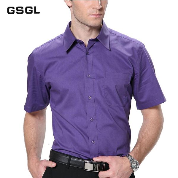 arrival classic men's spring summer formal business shirt short sleeve turn-down collar solid male 20 colors available casual shirts, White;black
arrival classic men's spring summer formal business shirt short sleeve turn-down collar solid male 20 colors available casual shirts, White;black