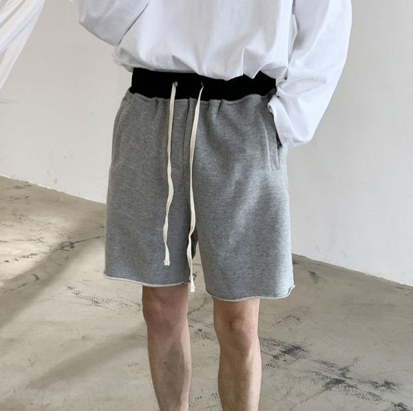 summer youth korean version of solid color elastic waist five-point pants fashion casual loose shorts men's, White;black
summer youth korean version of solid color elastic waist five-point pants fashion casual loose shorts men's, White;black