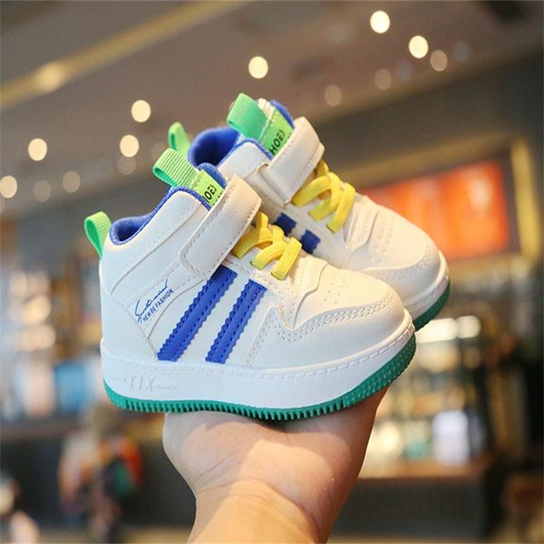athletic & outdoor children's shoes autumn sports leather running high-boys casual tennis size 21-32, Black
athletic & outdoor children's shoes autumn sports leather running high-boys casual tennis size 21-32, Black