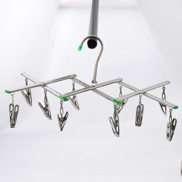 hangers & racks flat head foldable clothes hanger airer design rust resistant strong grip clip stainless steel underwear sock dryer laundry
hangers & racks flat head foldable clothes hanger airer design rust resistant strong grip clip stainless steel underwear sock dryer laundry