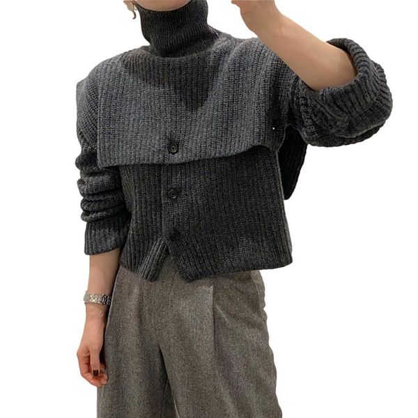 saimishi winter women casual turtle neck loose soft minimalist long sleeve pullover knitting sweater solid shawl clothing women's sweat, White;black
saimishi winter women casual turtle neck loose soft minimalist long sleeve pullover knitting sweater solid shawl clothing women's sweat, White;black