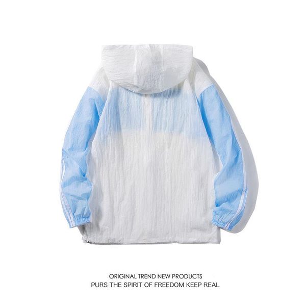 summer arrivals loose sunscreen clothing thin coat large breathable striped color matching blue wholesale men's jackets, Black;brown
summer arrivals loose sunscreen clothing thin coat large breathable striped color matching blue wholesale men's jackets, Black;brown