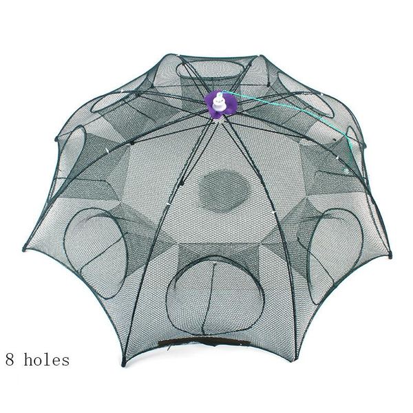 umbrella-shaped 8-hole small fish cage shrimp hand thrown to catch and folding fishing tool umbrella accessories
umbrella-shaped 8-hole small fish cage shrimp hand thrown to catch and folding fishing tool umbrella accessories