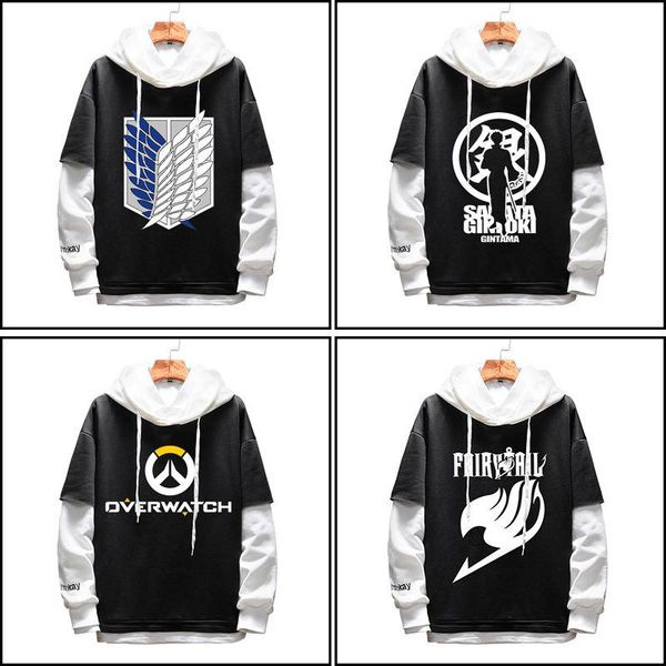 men's hoodies & sweatshirts fashion attack on titan hoodie oversized sweatshirt men/women harajuku anime fairy tail pullover clothes, Black
men's hoodies & sweatshirts fashion attack on titan hoodie oversized sweatshirt men/women harajuku anime fairy tail pullover clothes, Black