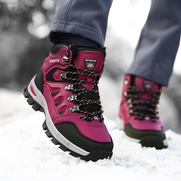 boots winter snow women outdoor ankle booties for woman plush warm shoes tenis masculino adulto female footwear platform, Black
boots winter snow women outdoor ankle booties for woman plush warm shoes tenis masculino adulto female footwear platform, Black