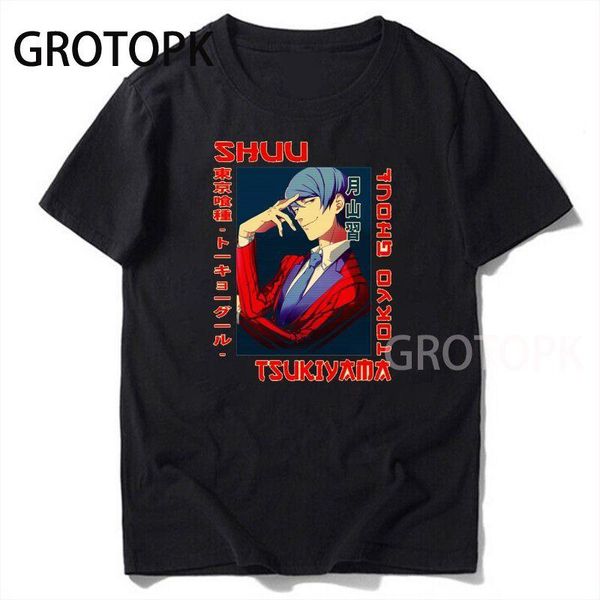 men's t-shirts tokyoghoul 2021 japanese anime harajuku punk cartoon t-shirt manga cotton tshirt male streetwear graphic tees 90s, White;black
men's t-shirts tokyoghoul 2021 japanese anime harajuku punk cartoon t-shirt manga cotton tshirt male streetwear graphic tees 90s, White;black