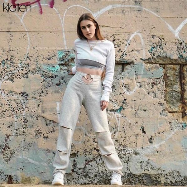 women's pants & capris klalien 2021 spring women fashion hollow out harlan elastic high waist iron ring hole casual loose special stree, Black;white
women's pants & capris klalien 2021 spring women fashion hollow out harlan elastic high waist iron ring hole casual loose special stree, Black;white
