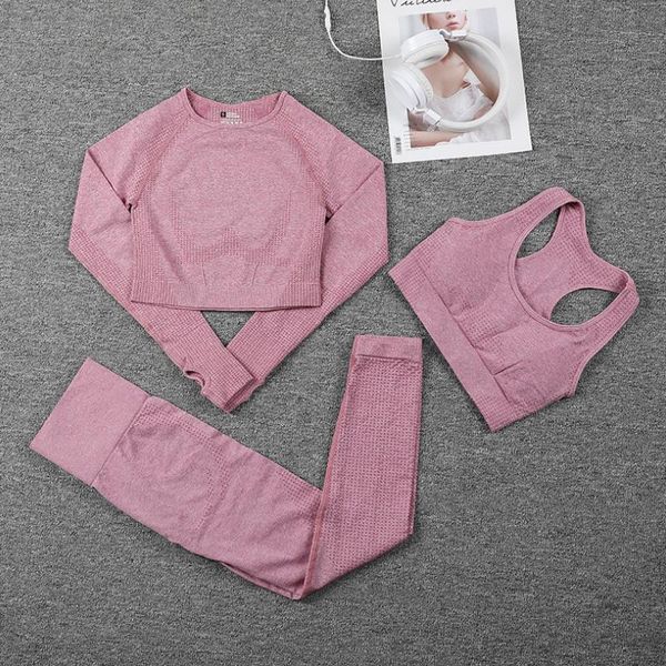 yoga outfit 2/3/5pcs seamless women set sports suits workout sportswear gym clothing fitness long sleeve crop high waist leggings
yoga outfit 2/3/5pcs seamless women set sports suits workout sportswear gym clothing fitness long sleeve crop high waist leggings