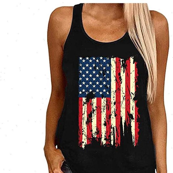 stripe america flag printed womens camis o neck sleeveless independence day vestes up summer beach femme ropa americana, White
stripe america flag printed womens camis o neck sleeveless independence day vestes up summer beach femme ropa americana, White