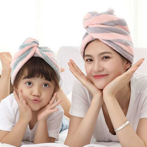 pcs magic stripe microfiber bathing quick dry hair cap turban wrap towel hat bathroom cute long hair-drying shower caps
pcs magic stripe microfiber bathing quick dry hair cap turban wrap towel hat bathroom cute long hair-drying shower caps