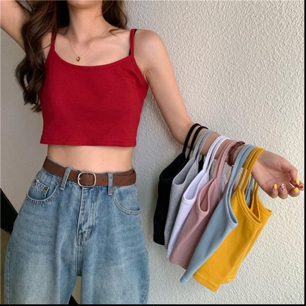 summer women tank korean slim slimming camisole female carefully machine chic short vest drop good quality, White
summer women tank korean slim slimming camisole female carefully machine chic short vest drop good quality, White