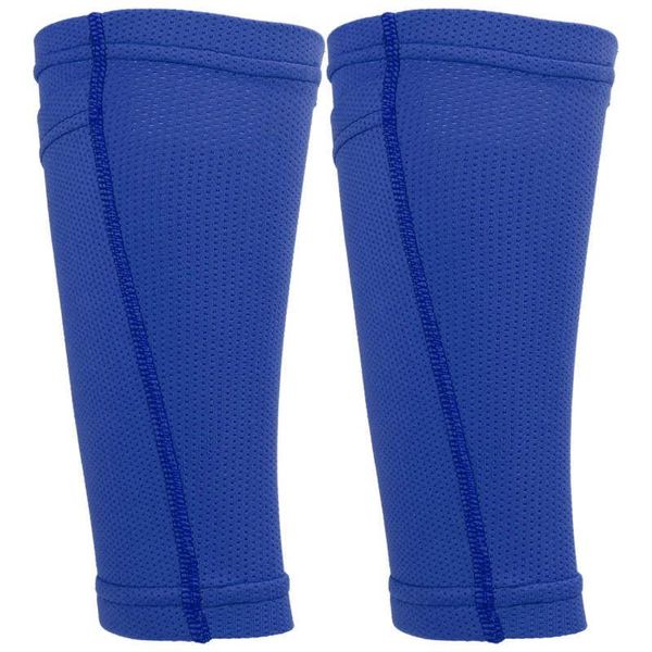 ankle support soccer shin guard pad sleeves double layer socks sports for football training cycling, Blue;black
ankle support soccer shin guard pad sleeves double layer socks sports for football training cycling, Blue;black