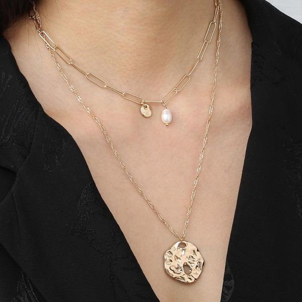 chains fashion gold chain necklace jewelry ladies three-layer long accessories daily party, Silver
chains fashion gold chain necklace jewelry ladies three-layer long accessories daily party, Silver