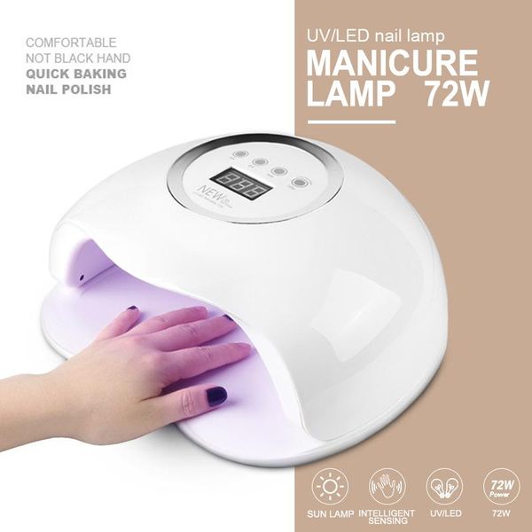 nail dryers 5plus 72w led lamp quick-drying induction uv cross-border gel polish lcd display art
nail dryers 5plus 72w led lamp quick-drying induction uv cross-border gel polish lcd display art