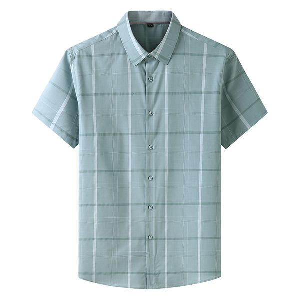 shan bao light bamboo fibers loosen short-sleeve plaid big summer 6xl 7xl 8xl shirt, White;black
shan bao light bamboo fibers loosen short-sleeve plaid big summer 6xl 7xl 8xl shirt, White;black