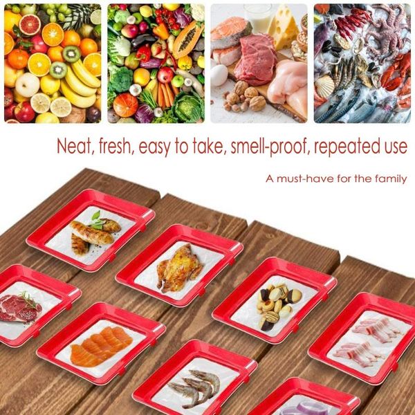 dishes & plates preservation tray refrigerator buckles disc vacuum smooth edge fruit storage collection tool
dishes & plates preservation tray refrigerator buckles disc vacuum smooth edge fruit storage collection tool