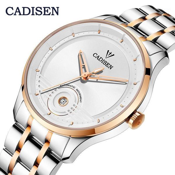 men's mechanical watches automatic watch men business waterproof steel wristwatch mens nh35a reloj hombre 2021 wristwatches, Slivery;brown
men's mechanical watches automatic watch men business waterproof steel wristwatch mens nh35a reloj hombre 2021 wristwatches, Slivery;brown