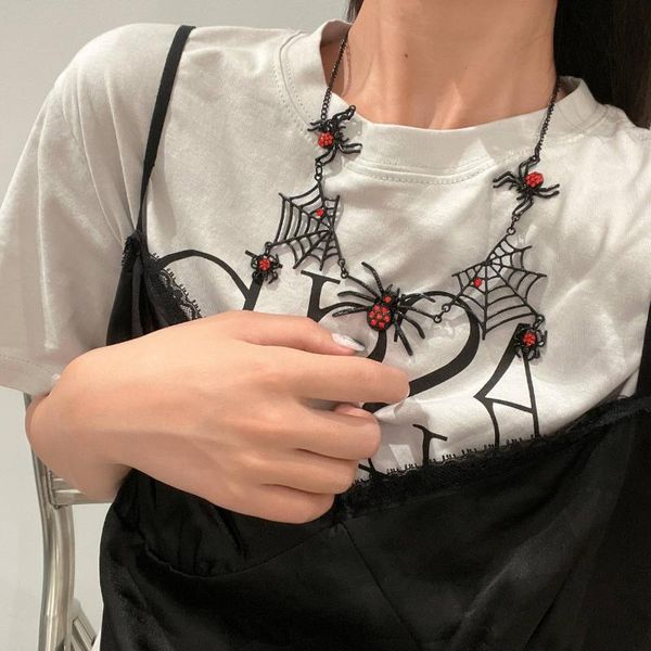 pendant necklaces fashion rock hip hop metal spider web for women halloween jewelry goth insect choker vintage party punk, Silver
pendant necklaces fashion rock hip hop metal spider web for women halloween jewelry goth insect choker vintage party punk, Silver