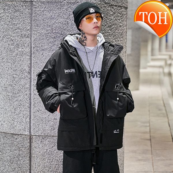 new down jacket for men handsome keep warm safari winter coat comtable fabric hooded design, Black
new down jacket for men handsome keep warm safari winter coat comtable fabric hooded design, Black