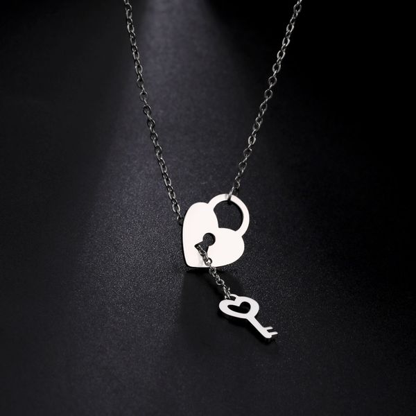 10pcs/set stainless steel lover key heart lock pendant necklace for women chain choker necklaces 2022 trendy jewelry gifts new, Slivery;golden
10pcs/set stainless steel lover key heart lock pendant necklace for women chain choker necklaces 2022 trendy jewelry gifts new, Slivery;golden