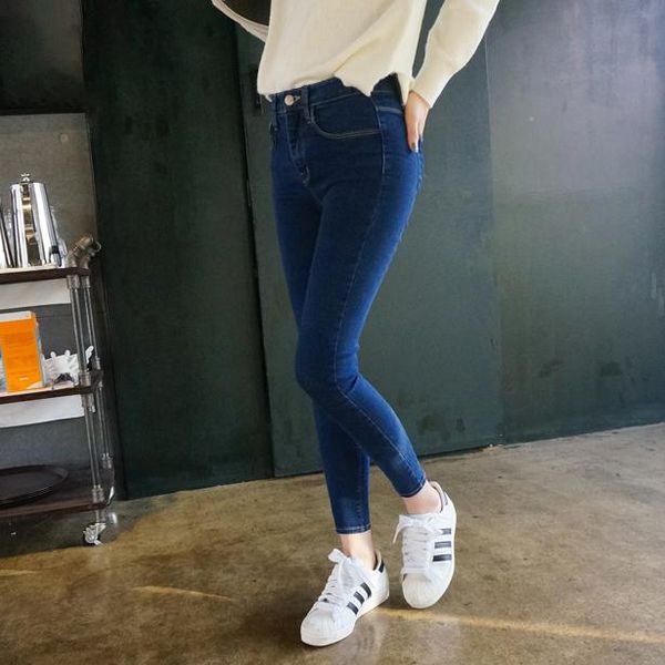 women's jeans 2021 spring thin women pants high waist black blue girls stretching denim trousers
women's jeans 2021 spring thin women pants high waist black blue girls stretching denim trousers