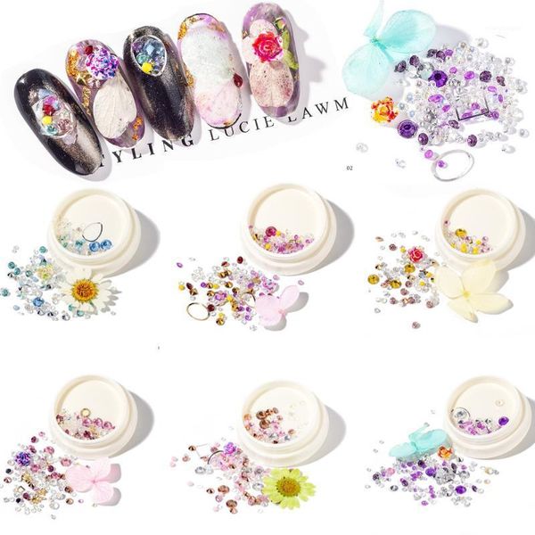 1pc mixed rivets rhinestones flower pearl nail art decorations crystal gems beads studs acrylic tips jewelry accessories1, Silver;gold
1pc mixed rivets rhinestones flower pearl nail art decorations crystal gems beads studs acrylic tips jewelry accessories1, Silver;gold