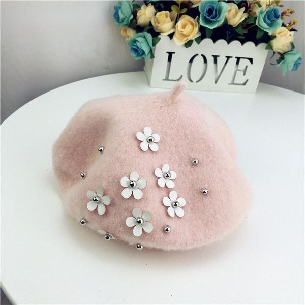 berets 2021 fashion style kids wool winter warm hat flower beret hats for girls painter cap french caps gorras, Blue;gray
berets 2021 fashion style kids wool winter warm hat flower beret hats for girls painter cap french caps gorras, Blue;gray